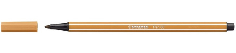 Stabilo Pen 68 Brown felt pen