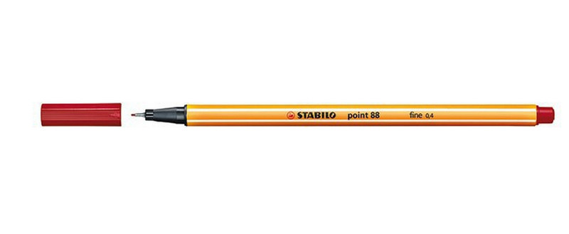 Stabilo point 88 Красный 1шт капиллярная ручка