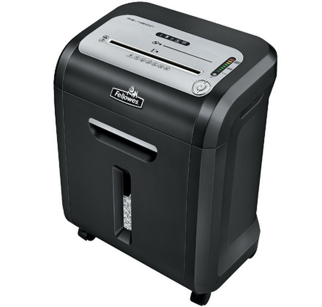 Fellowes Microshred MS-460Ci 64дБ Черный, Cеребряный измельчитель бумаги