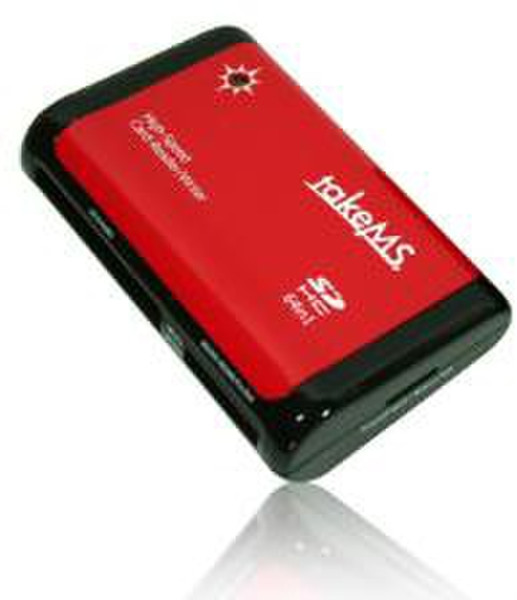 takeMS TMS-CR6410 USB 2.0 Красный устройство для чтения карт флэш-памяти