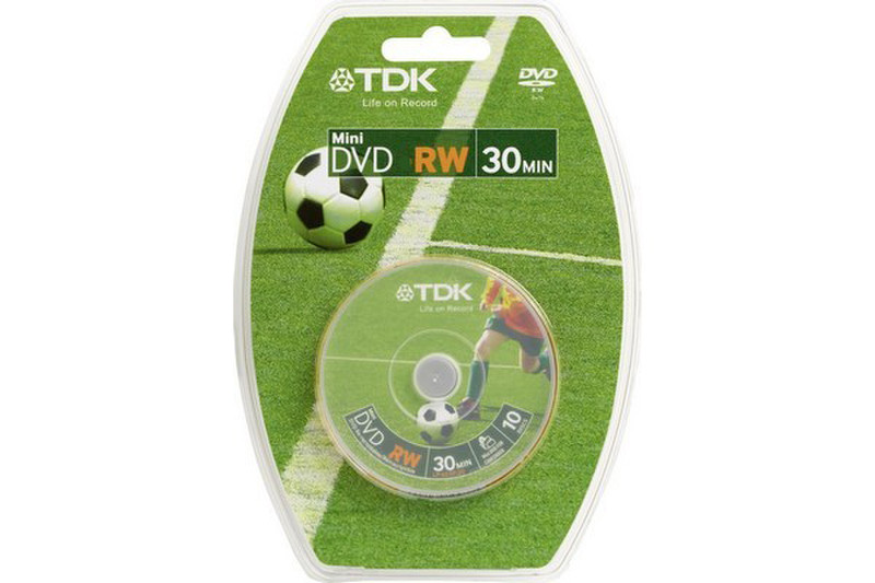 TDK T19831 1.4GB DVD+RW 10pc(s) blank DVD