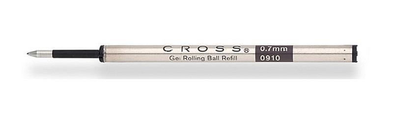 Cross Rollerball Refill Standard Black Ref 8523 [Pack 6] Medium Black 6pc(s) pen refill