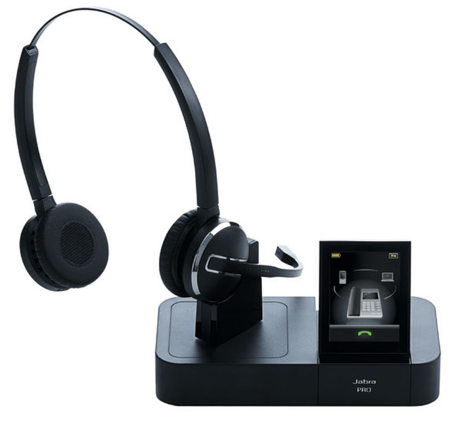 Jabra Pro 9460 Duo Binaural Wireless Black mobile headset