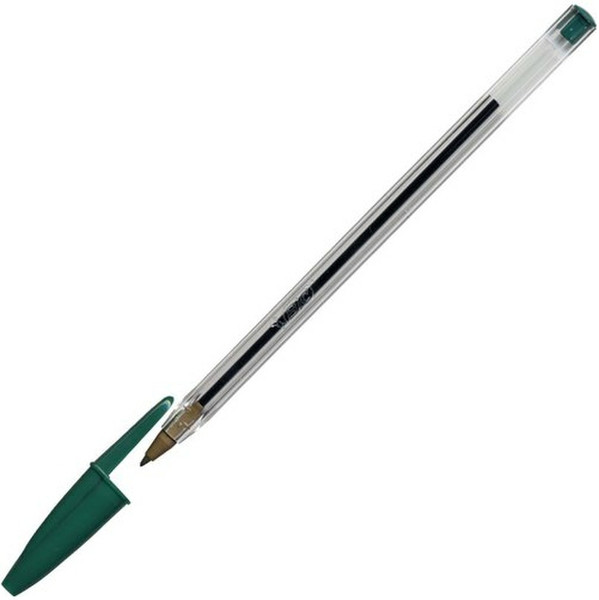 BIC 8373621 Stick ballpoint pen Green 50pc(s) ballpoint pen