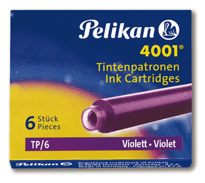 Pelikan 301697 6шт pen refill