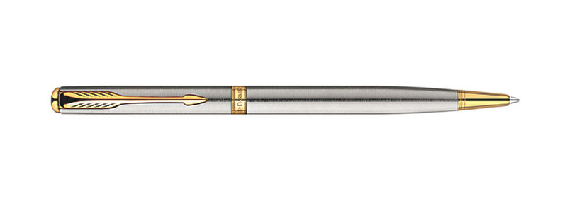 Parker S0809150 Twist retractable ballpoint pen Средний Черный 1шт шариковая ручка