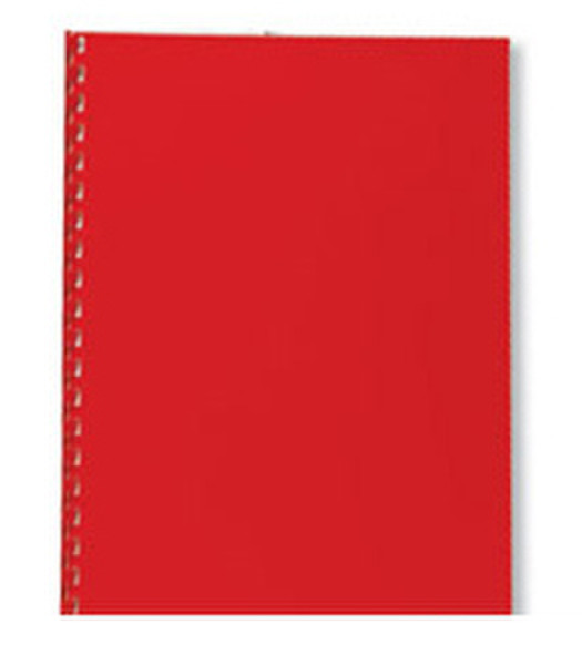 GBC PolyOpaque Binding Covers A4 300 Micron Dark Red (100) binding cover