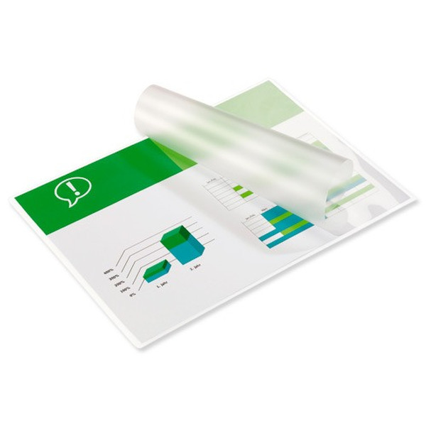 GBC Document Laminating Pouches A4 2x80 Micron Gloss (100) laminator pouch