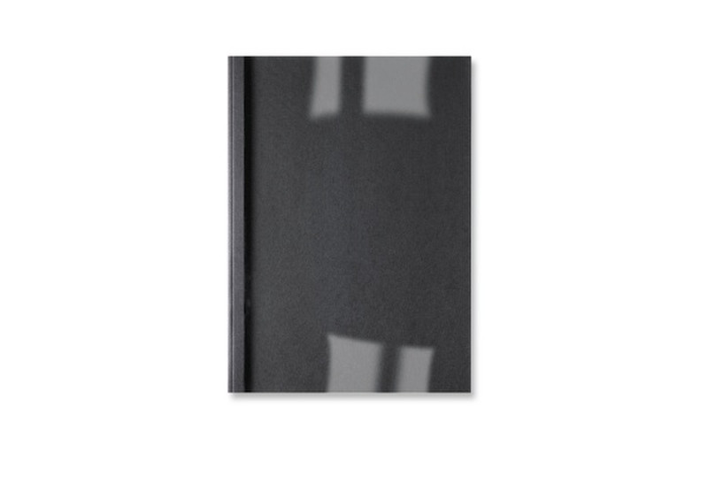 GBC LinenWeave Thermo-Bindemappen 1,5mm, schwarz (100) Umschlag