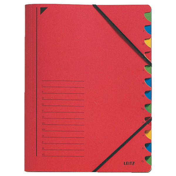 Leitz 39120025 Cardboard Red folder