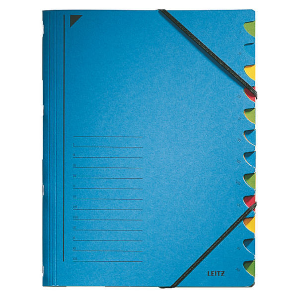 Leitz 39120035 Cardboard Blue folder
