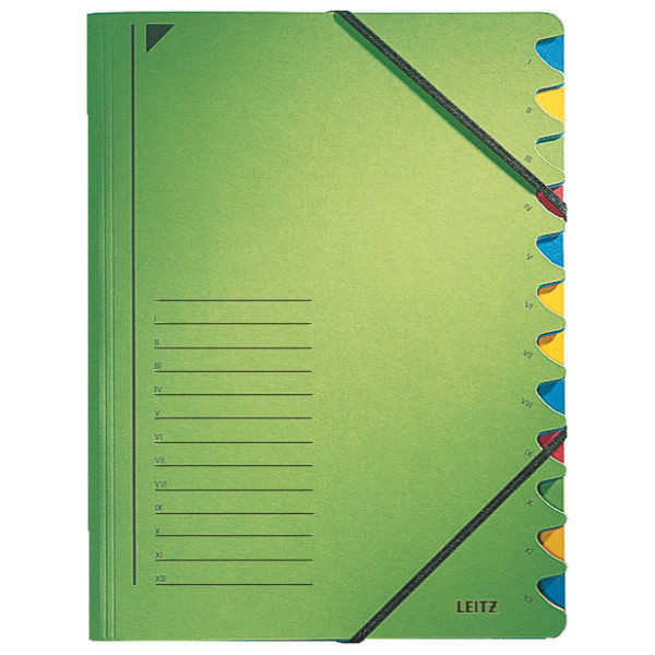Leitz 39120055 Картон Зеленый папка
