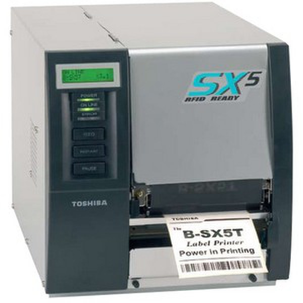 Toshiba B-SX5T-TS22-QM-R Прямая термопечать / термоперенос устройство печати этикеток/СD-дисков