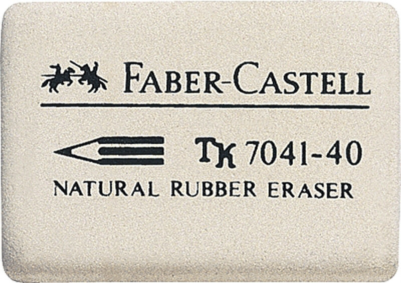 Faber-Castell 7041-40 Weiß Radierer
