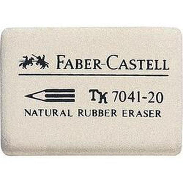 Faber-Castell 7041-20 Weiß Radierer