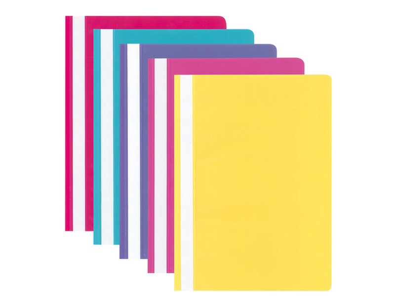 Kangaro K-20545 Plastic Blue,Pink,Red,Yellow folder