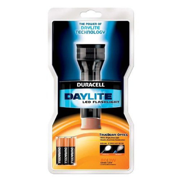 Duracell Daylite 3 AAA LED Black