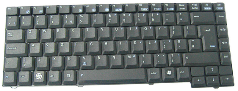 ASUS 04GN9V1KUS13-1 QWERTY Black keyboard