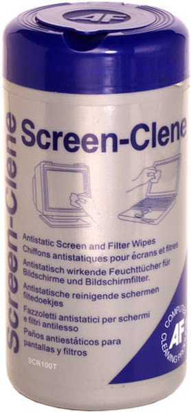 AF Screen-Clene Tub дезинфицирующие салфетки