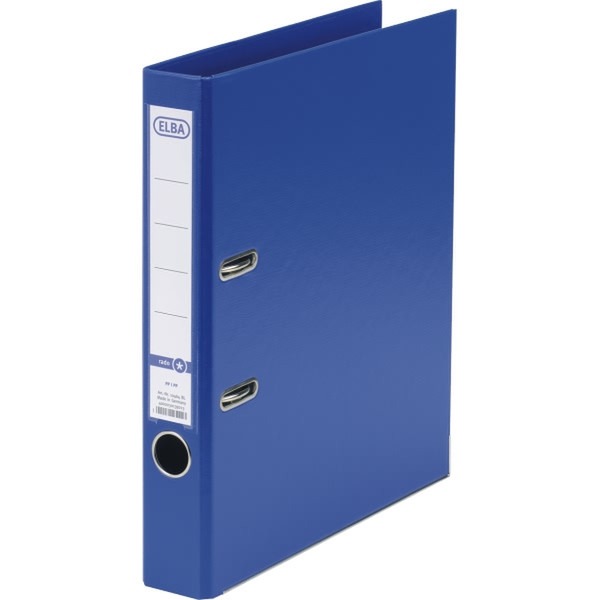 Elba Smart PP/PP, 50 mm Polypropylene (PP) Blue folder