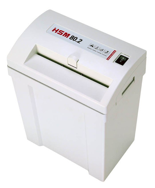 HSM 80.2 Compact 4x25 Particle-cut shredding 61дБ Белый измельчитель бумаги