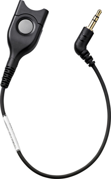 Sennheiser CCEL 193 0.2m 3.5mm 3-pin Black mobile phone cable