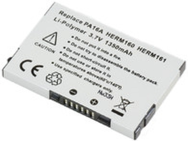 MicroBattery MBP1083 Lithium Polymer (LiPo) 1350mAh 3.7V rechargeable battery