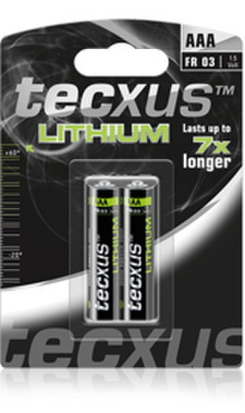 Tecxus FR03 Lithium 1.5V non-rechargeable battery