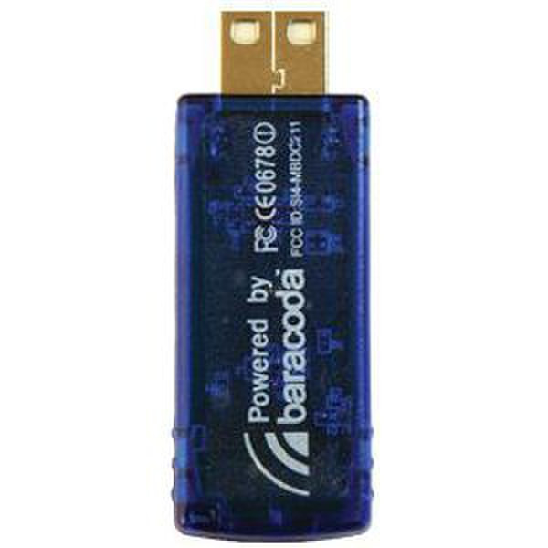 Baracoda BCF002 USB 2.0 Type-A Blue USB flash drive