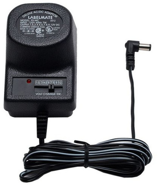 Labelmate PS-MC Indoor 7W Black power adapter/inverter