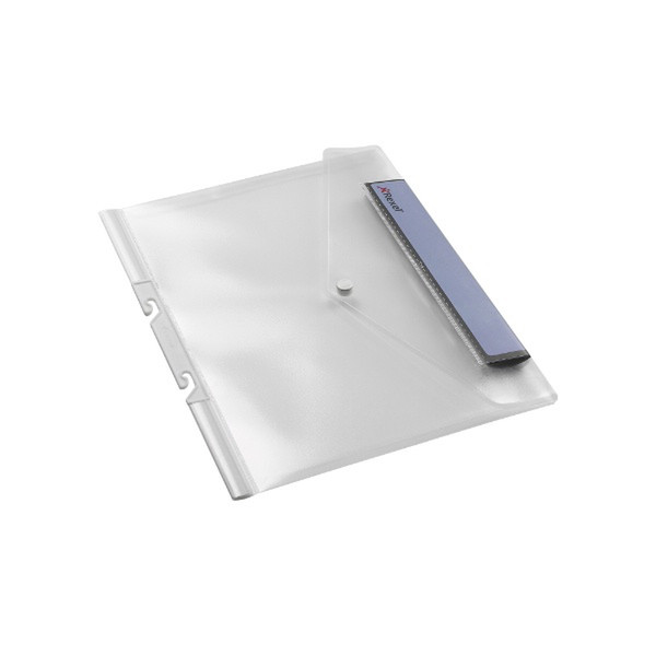 Rexel Active Popper Pocket Standard Capacity Landscape Clear (5) Plastic Transparent folder
