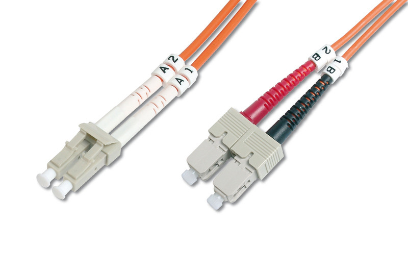Digitus DK-2532-05 5m LC SC Orange fiber optic cable