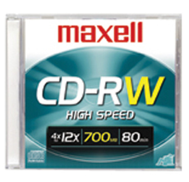 Maxell CD-RW HS CD-RW 700МБ 1шт