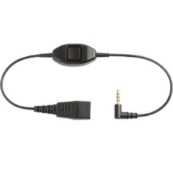 Jabra Link Mobile 8800-00-87 QD 3.5mm Male Черный кабельный разъем/переходник