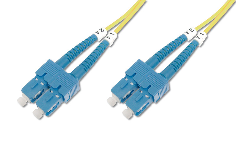 Digitus DK-2922-02 2m SC SC Yellow fiber optic cable