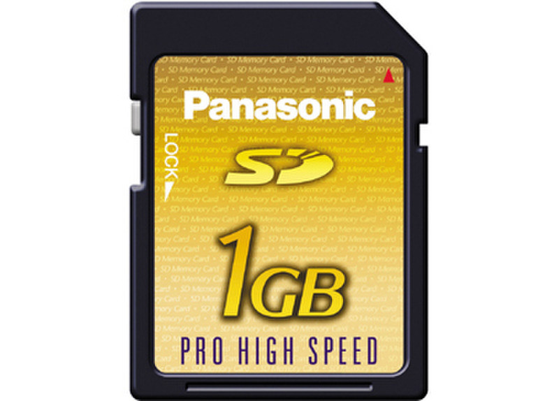 Panasonic 1GB SD Memory Card 1GB SD Speicherkarte