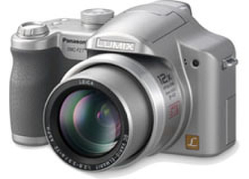 Panasonic LUMIX DMC-FZ7 Kompaktkamera 6MP 1/2.5Zoll CCD Silber