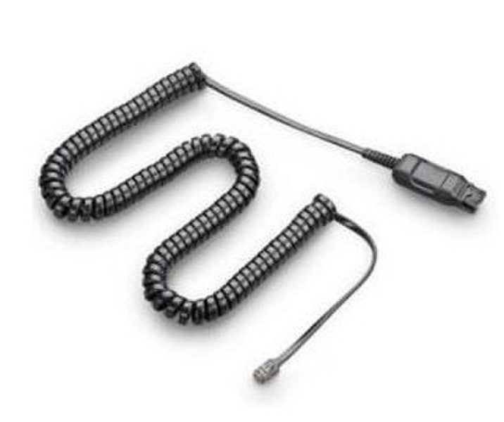 Plantronics A10-01-S1/A Черный телефонный кабель
