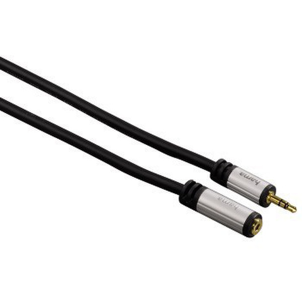 Hama 00054536 3m 3.5mm 3.5mm Black audio cable