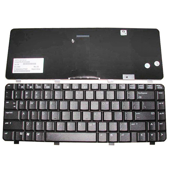 HP 444340-031 QWERTY Englisch Schwarz Tastatur