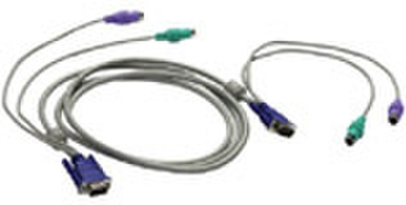 Raritan CSWUSBPS218 1.8m Grey KVM cable