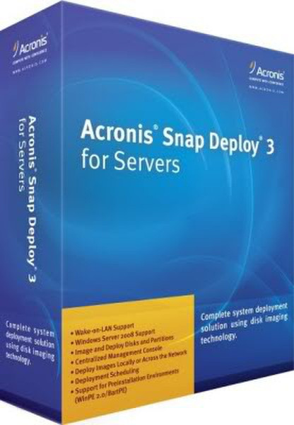 Acronis SDSCLSDES21 Diverse-Software