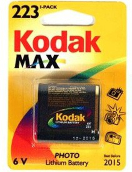 Kodak Max K 223 LA Lithium 6V Wiederaufladbare Batterie