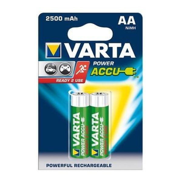 Varta Professional NiMH 2700 mAh AA Nickel Metall-Hydrid 2700mAh 1.2V Wiederaufladbare Batterie