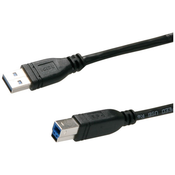 ICIDU USB 3.0 A-B CABLE 1.8M 1.8м USB A USB B Черный кабель USB