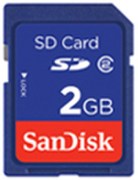 Sandisk SD 2GB SD Class 2 memory card