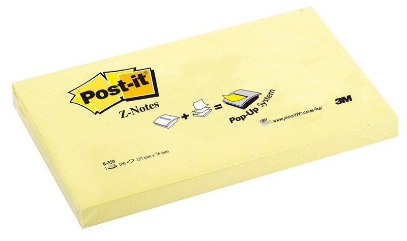 Post-It R350 Yellow 100sheets self-adhesive note paper