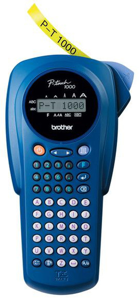 Brother P-touch 1000 180 x 180dpi Синий устройство печати этикеток/СD-дисков