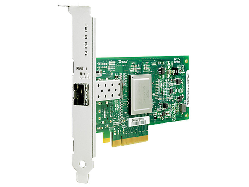 Hewlett Packard Enterprise PCI Express 1-port 8Gb Fibre Channel SR (QLogic) Adapter Внутренний Фибра интерфейсная карта/адаптер