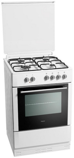 Pelgrim PF6120WIT Отдельностоящий Gas hob A Белый кухонная плита